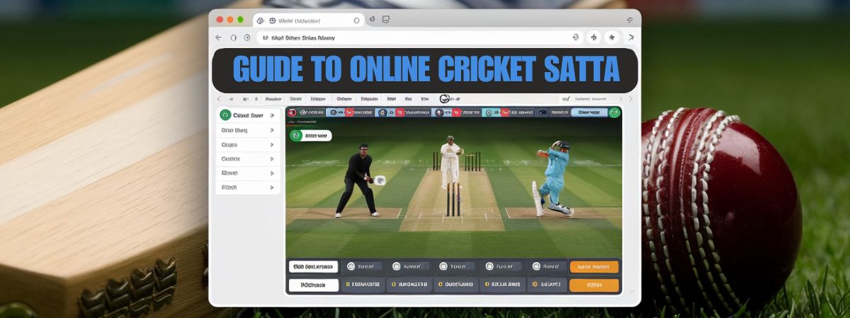 Online Cricket Satta: A Beginner’s Guide to Betting on the Game